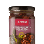 AZEITONA LA PASTINA PRETA FATIADA KALAMATA 360G
