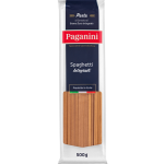MACARRÃO PAGANINI SPAGHETTI INTEGRAL 500G