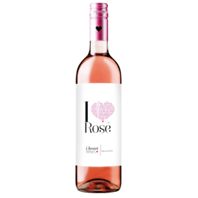 VINHO DEMI-SEC I HEART ROSE 750ML