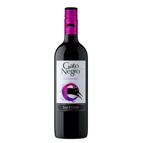 VINHO GATO NEGRO CARMENERE TINTO 750ML