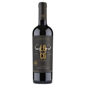 VINHO LOCO DE PIEDRA RESERVA CABERNET SAUVIGNON TINTO 750ML