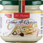 CREME 4 QUEIJOS TRUFADO LA PASTINA 180G