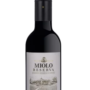 MINI VINHO MIOLO RESERVA MERLOT TINTO SECO 375ML