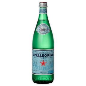 AGUA SAN PELLEGRINO MINERAL COM GÁS 750ML