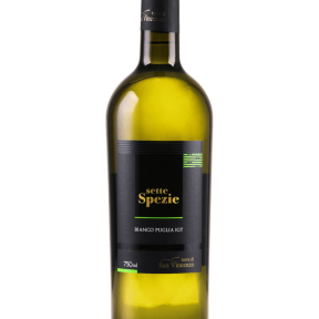 VINHO SETTE SPEZIE CHARDONNAY BRANCO PUGLIA IGP 750ML
