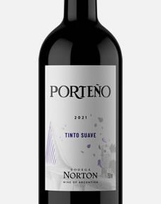 VINHO NORTON PORTENO SUAVE TINTO 750ML
