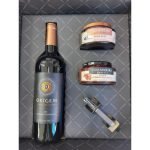 KIT VINHO CASA VALDUGA ORIGEM 750ML +2 GELEIAS +SACARROLHAS