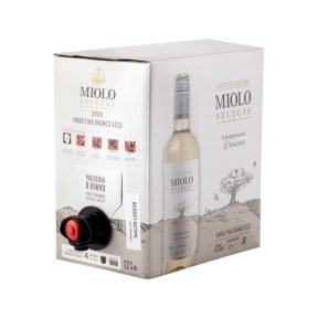 VINHO MIOLO SELEÇÃO CHARDONNAY/VIOGNIER BAG IN BOX 3LTS