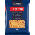 MACARRÃO PAGANINI PENNE RIGATE 500G