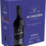 VINHO ALMADEN SHIRAZ TINTO SECO BAG IN BOX 3LTS
