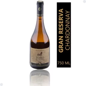 VINHO GRAN RESERVA TORO DE PIEDRA CHARDONNAY 750ML