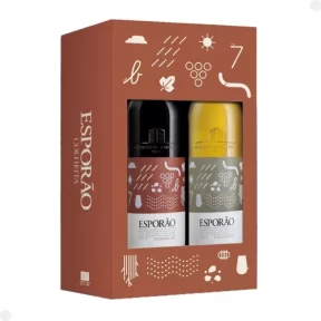 KIT VINHO ESPORAO COLHEITA TINTO + COLHEITA BRANCO 750 ML