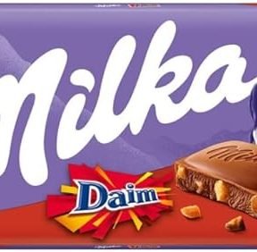 CHOCOLATE MILKA DAIM 100G