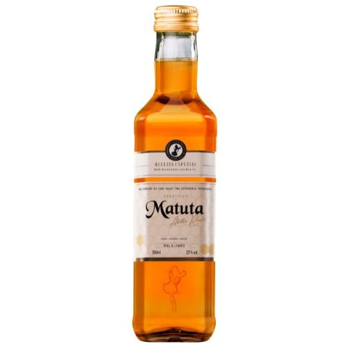 MINI CACHAÇA MATUTA MEL E LIMÃO 300ML - Empório Malelu