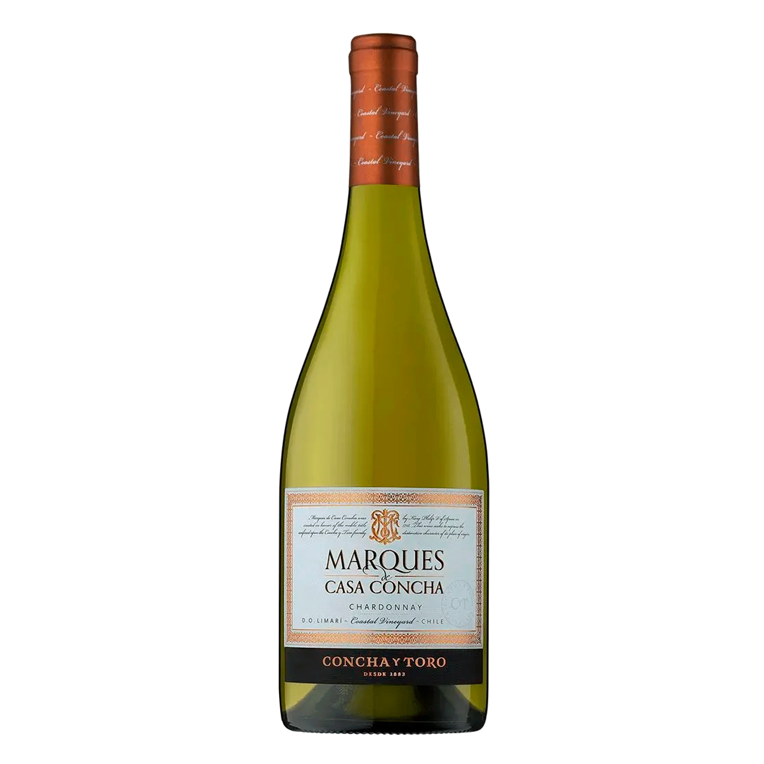 VINHO MARQUÉS CASA CONCHA CHARDONNAY BRANCO 750ML