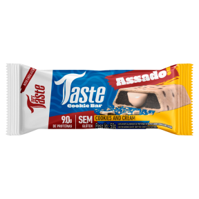 BARRA DE PROTEÍNA MRS TASTE COOKIE BAR COOKIES AND CREAM 50G