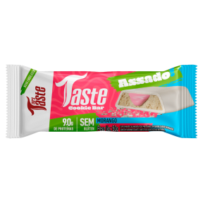 BARRA DE PROTEÍNA MRS TASTE COOKIE BAR MORANGO 50G