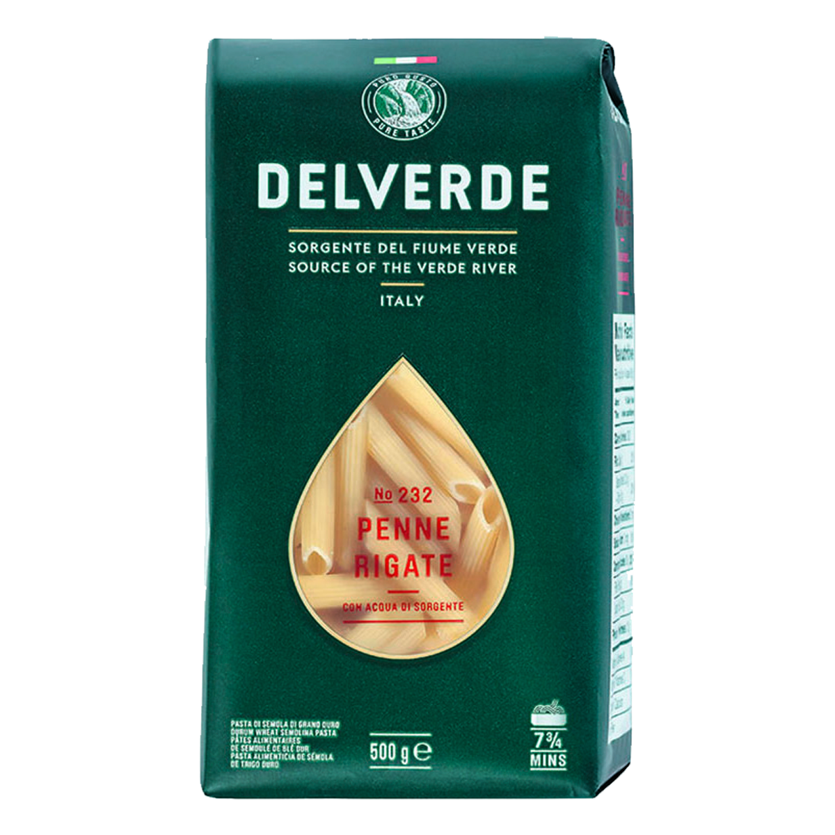 Macarrão Penne Rigate Zita Bronzo Delverde 500G