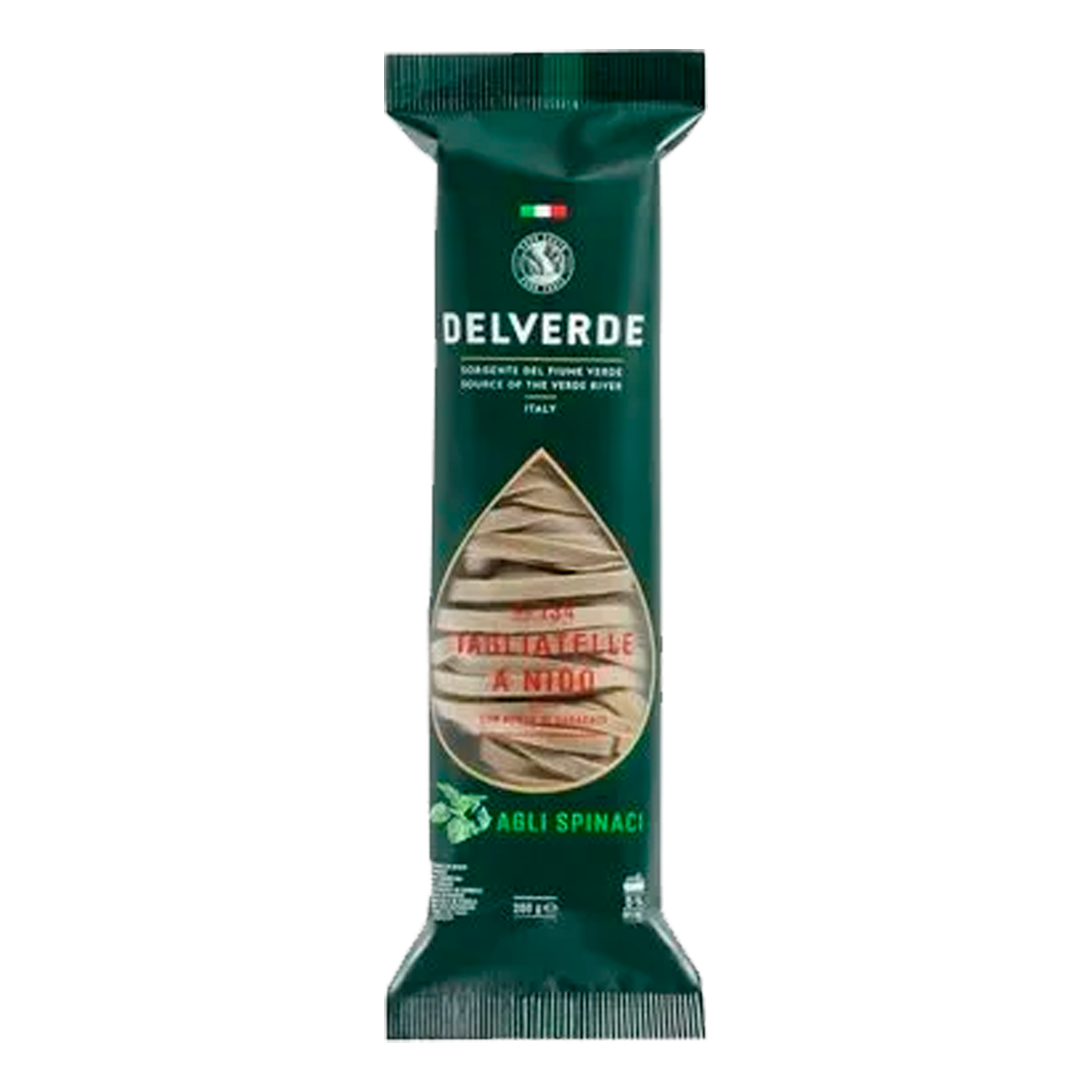 Macarrão Tagliatelle Spinaci Nido Delverde 200G